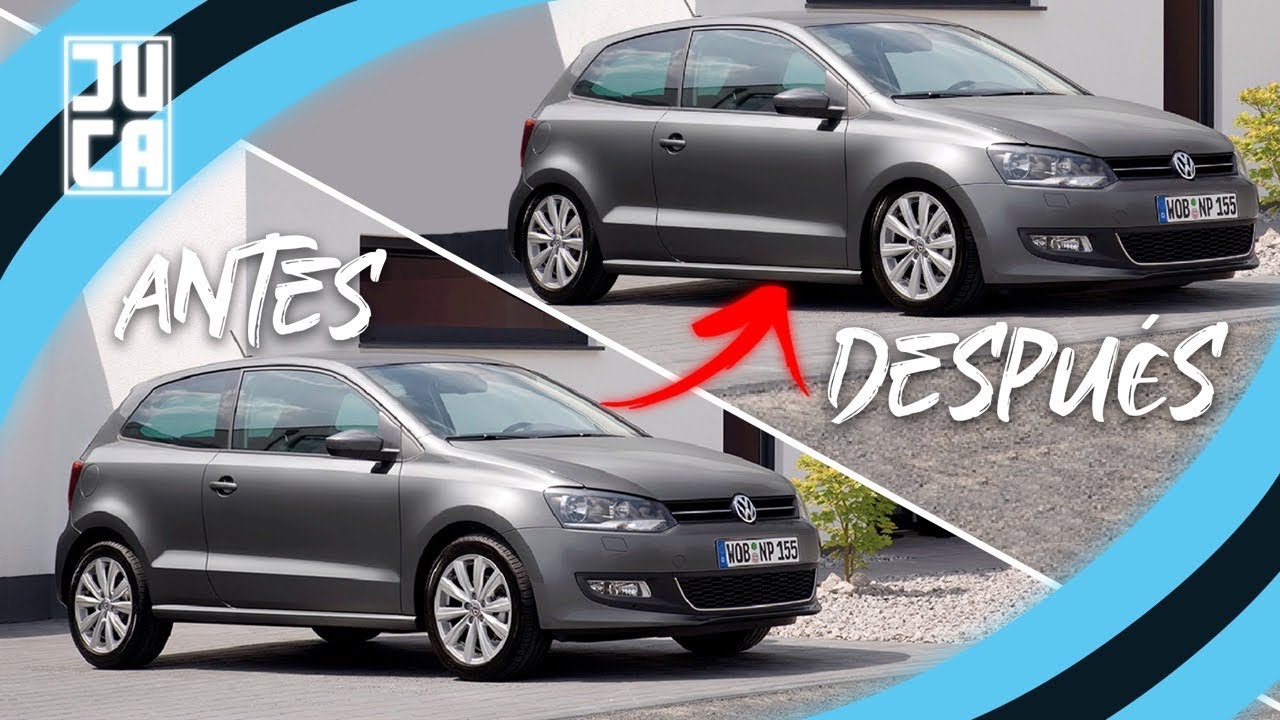 CÓMO BAJAR TU AUTO EN PHOTOSHOP (Tutorial) | JUCA