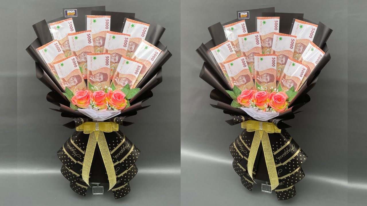 easy money bouquet tutorial