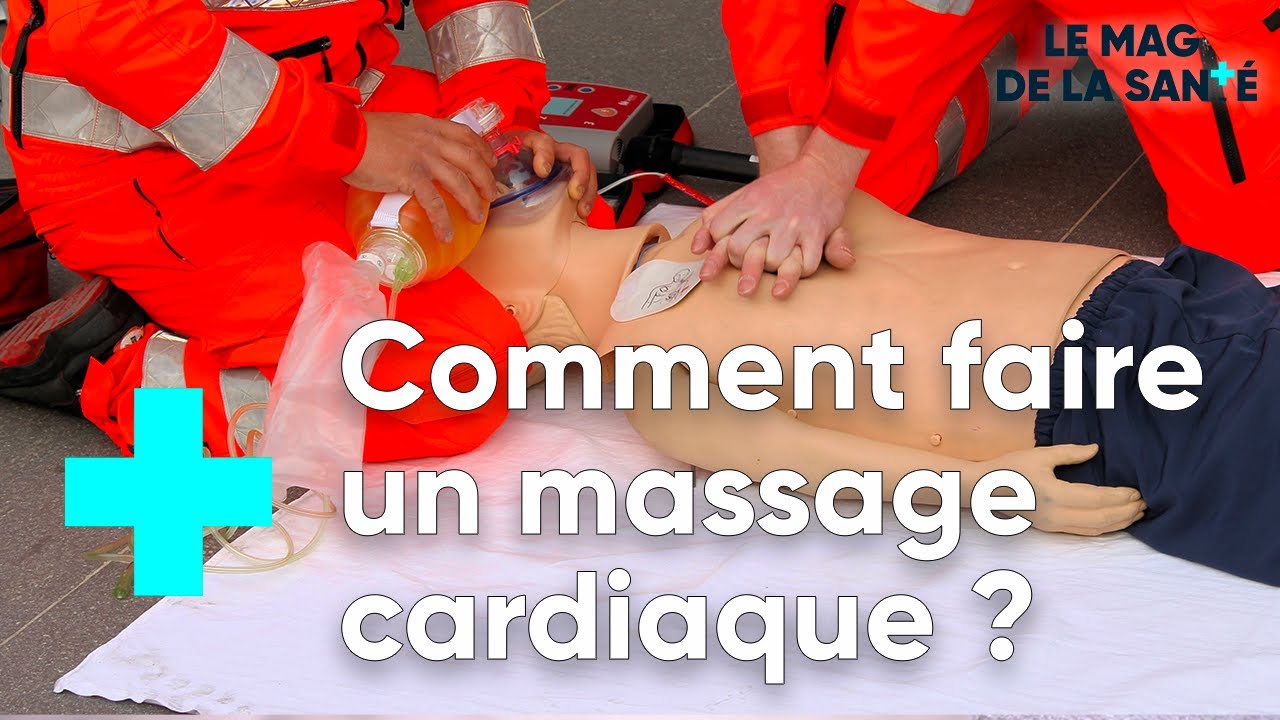 Massage cardiaque, mode d'emploi (avec la @Croix-Rouge française) - Le Magazine de la Santé