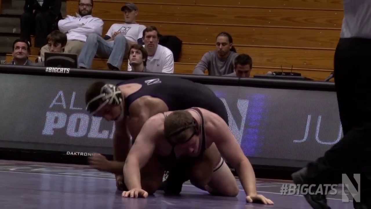 Northwestern Wrestling vs Univ. of Chicago Match Highlights