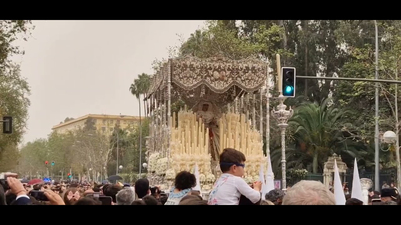 Virgen de la Paz por la Avenida de la Borbolla - Sevilla 2024