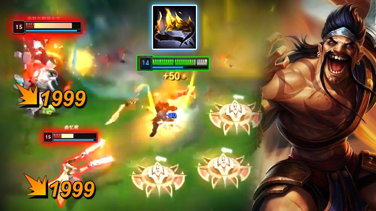 Rank 1 Draven : He is Slaughtering KOREAN HighElo - Engsub