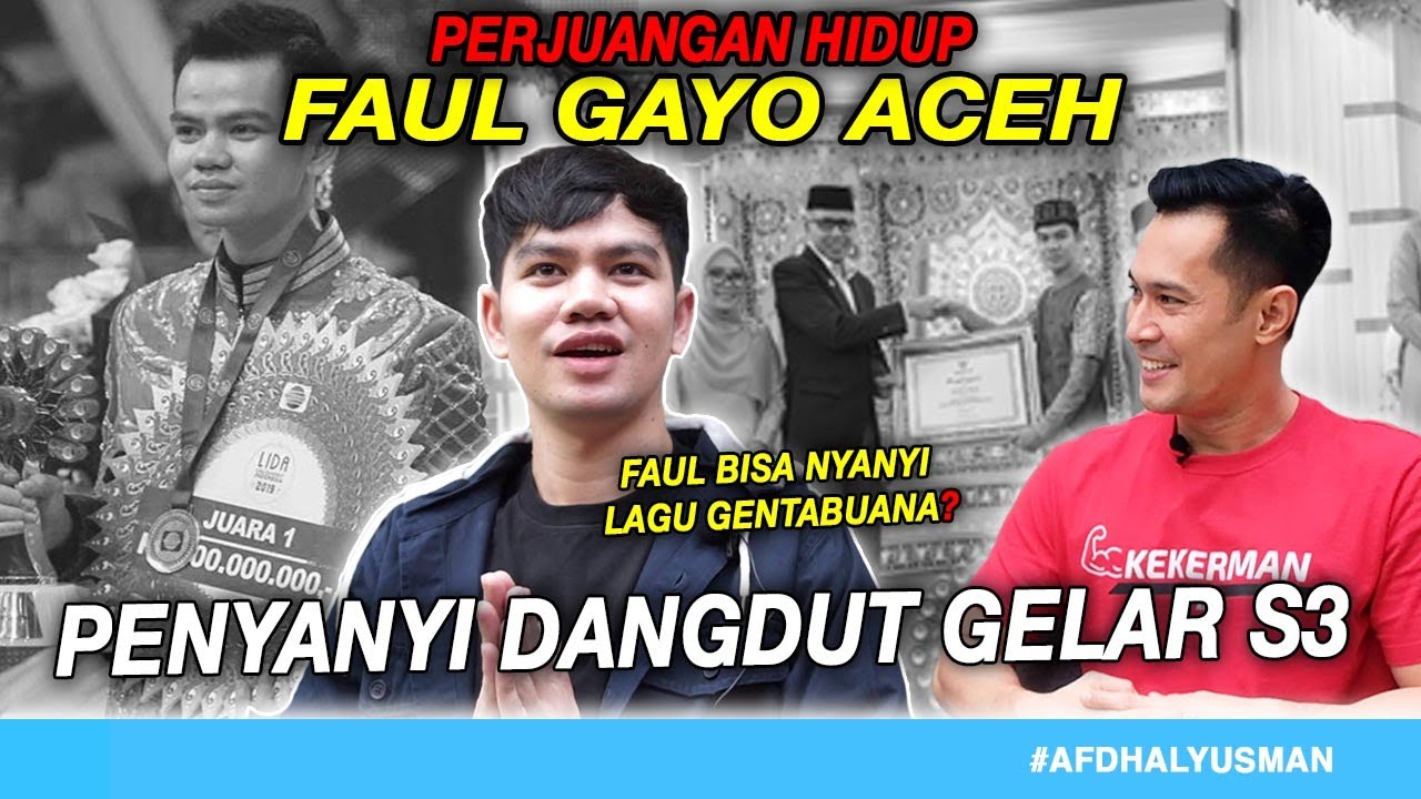 DARI PENYANYI DANGDUT SAMPAI DAPAT GELAR S3, REJEKI FAUL LIDA ASAL DARI GAYO, ACEH, AFDHAL YUSMAN