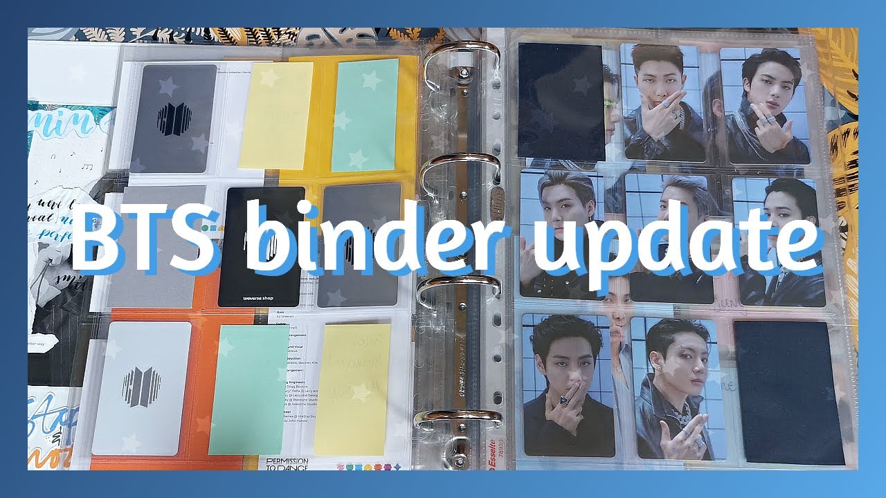 ✨ BTS binder update #4 (Proof, Dalmajung, The Fact...) ✨