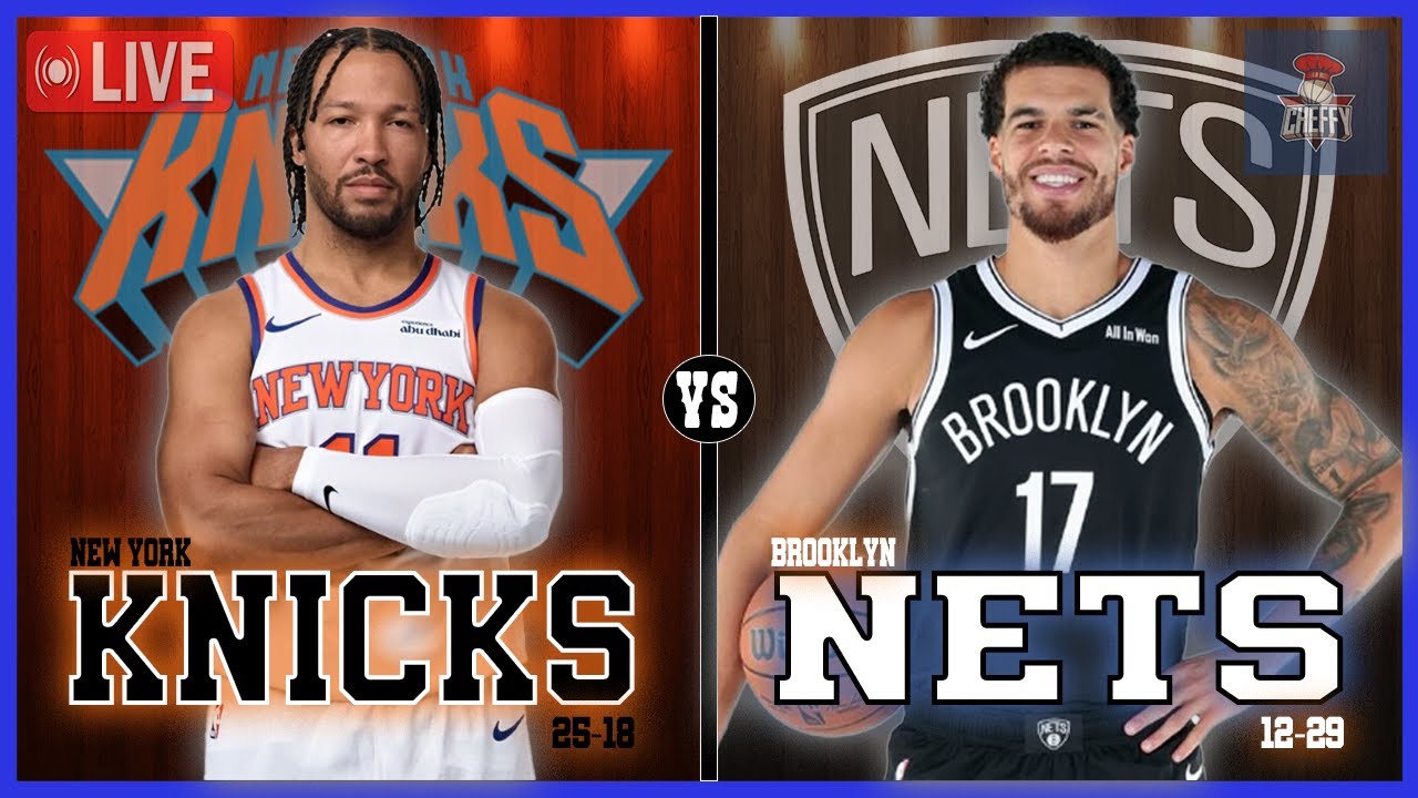 New York Knicks VS Brooklyn Nets LIVE Play-By-Play | Pre and Post Game Coverage!