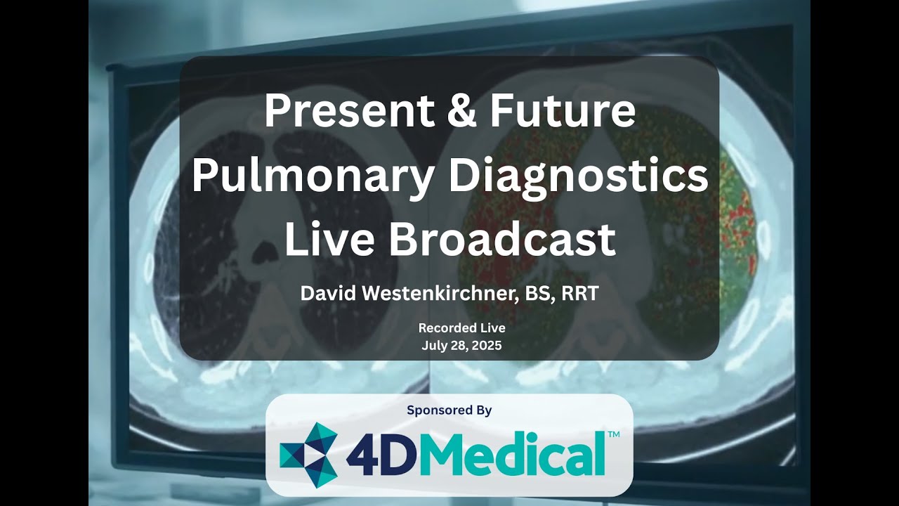 Present & Future Pulmonary Diagnostics with 4D Medical