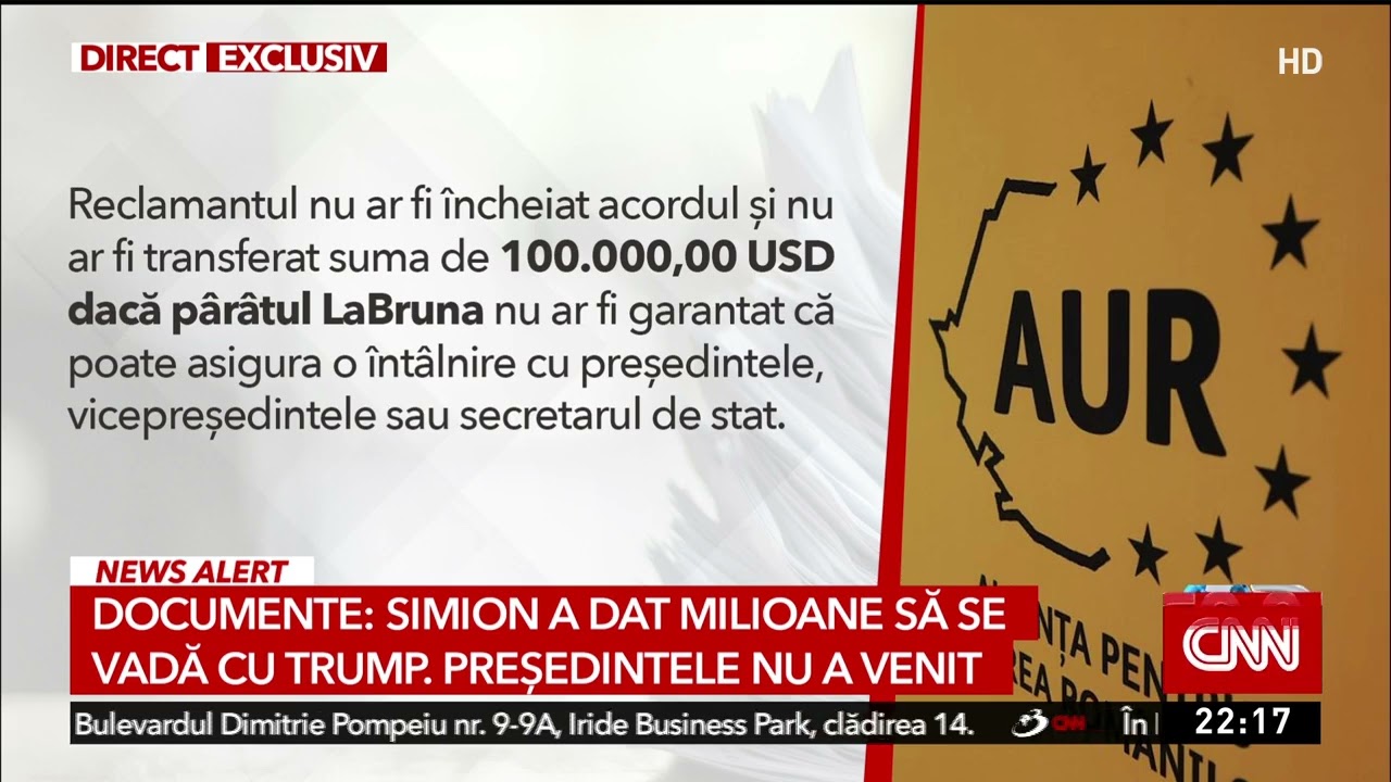 Documente exclusive: Câte milioane de dolari a dat Simion pentru lobby în SUA