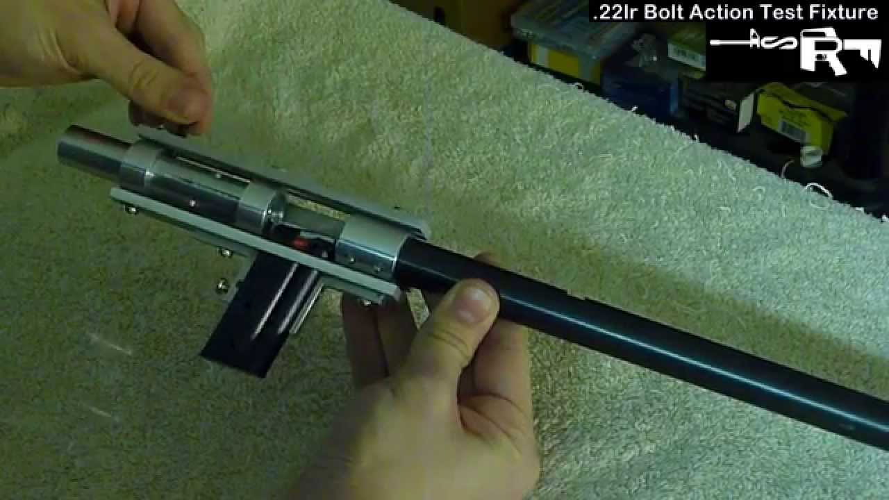 .22lr Bolt Action Test Fixture