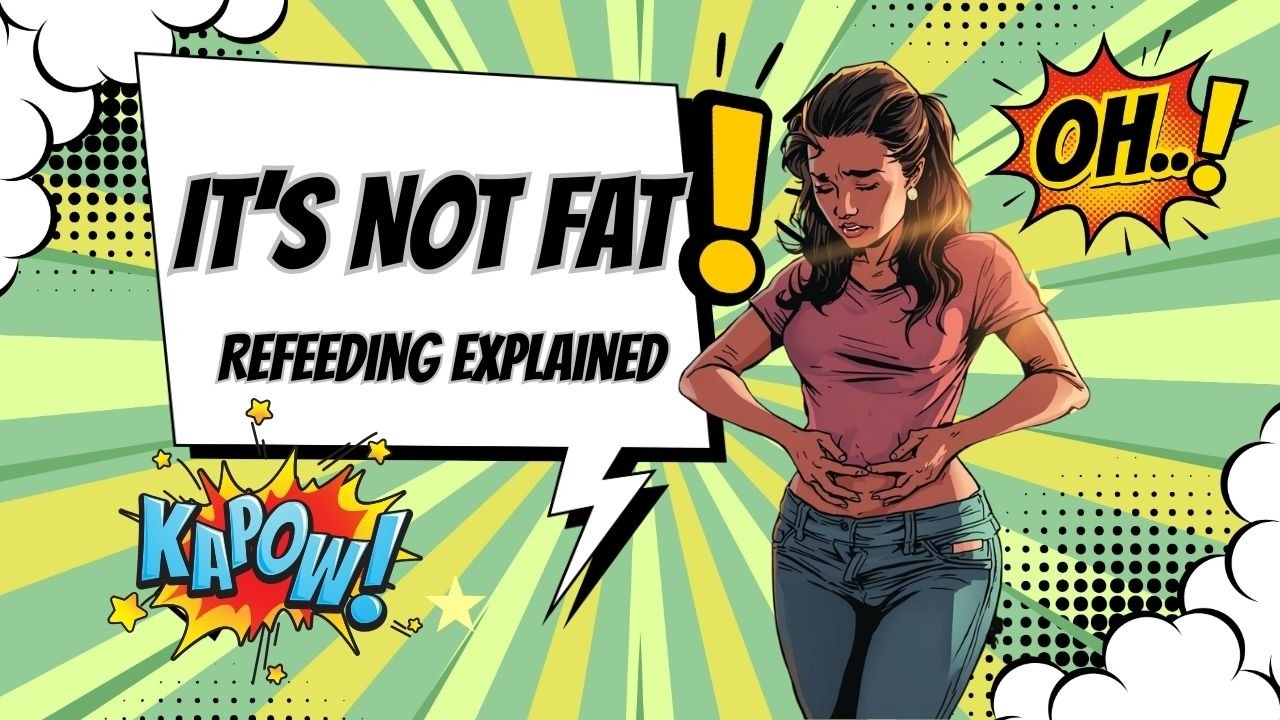 Why You Feel Bloated in Eating Disorder Recovery | Understanding Refeeding, Edema & Gut Healing