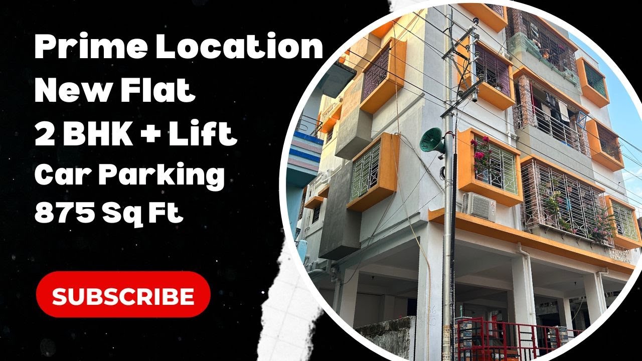 875 Sq Ft 2BHK New Flat At Behala Juducolony🏠 @Property Beach