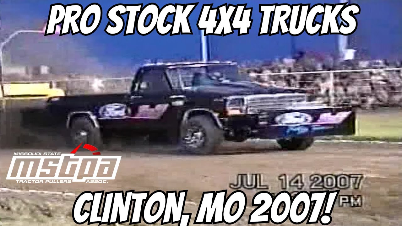 MSTPA Pro Stock 4x4 Trucks from Clinton, MO 2007!