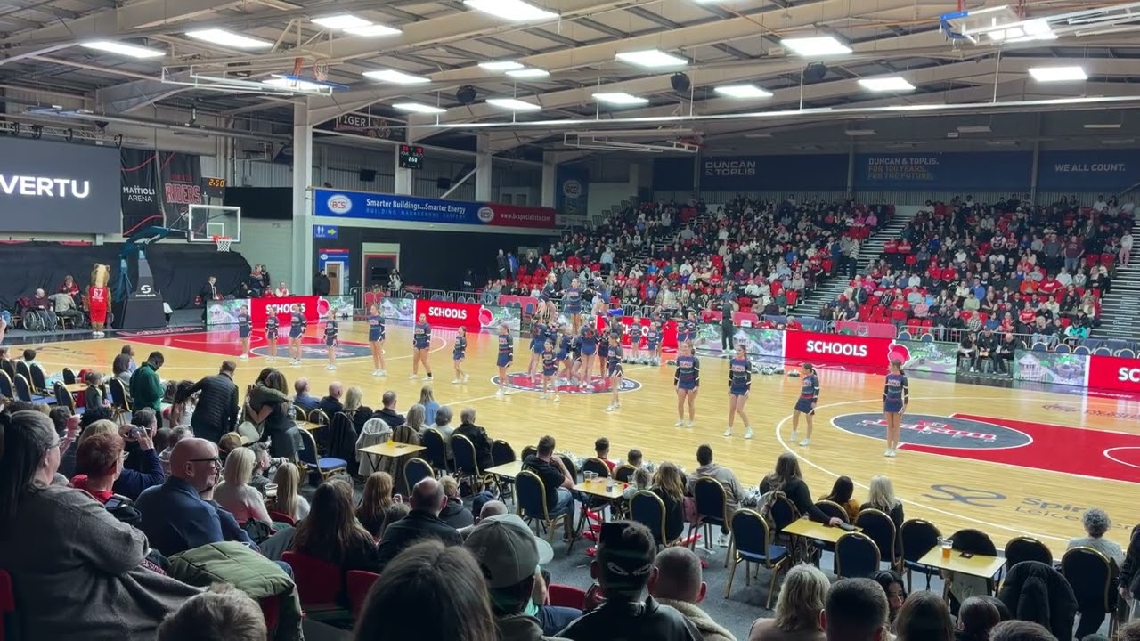 Leicester Riders v London Lions Halftime Show - Premier Stars Cheerleaders