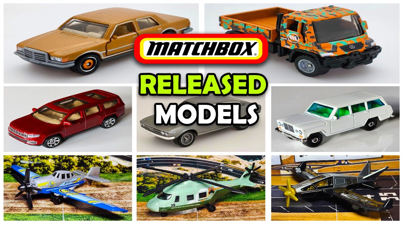 Preview - Matchbox Released Models Collectors, Basics, Sky busters & More