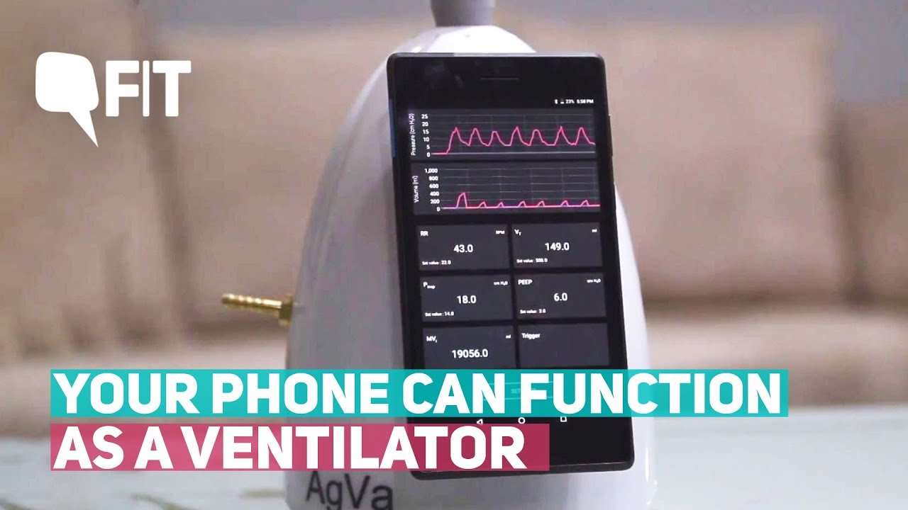 Your Phone Can Function As a Low-Cost Ventilator | Quint Fit
