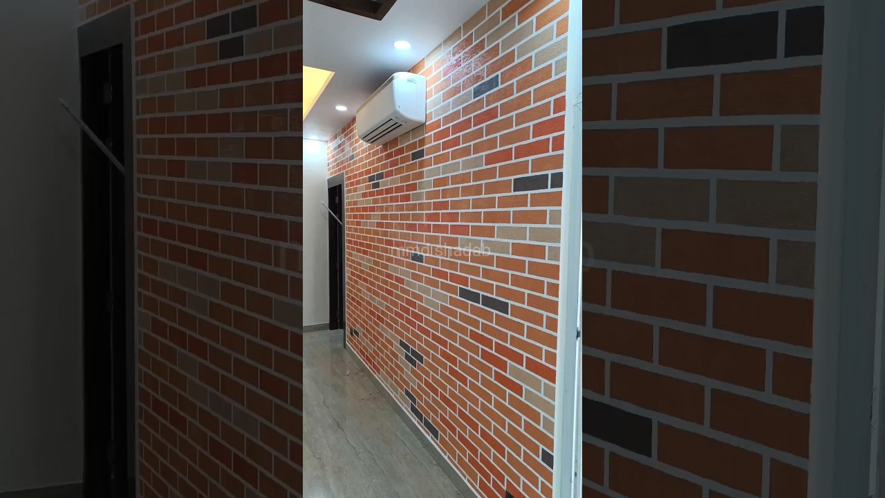 random color combination | brick wall design | #shorts #ytshorts #mmdshadab