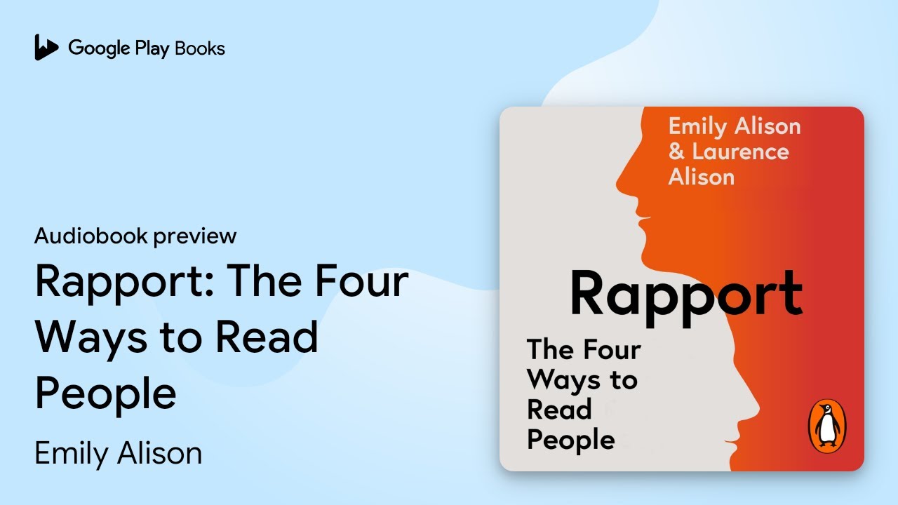 Rapport: The Four Ways to Read People by Emily Alison · Audiobook preview