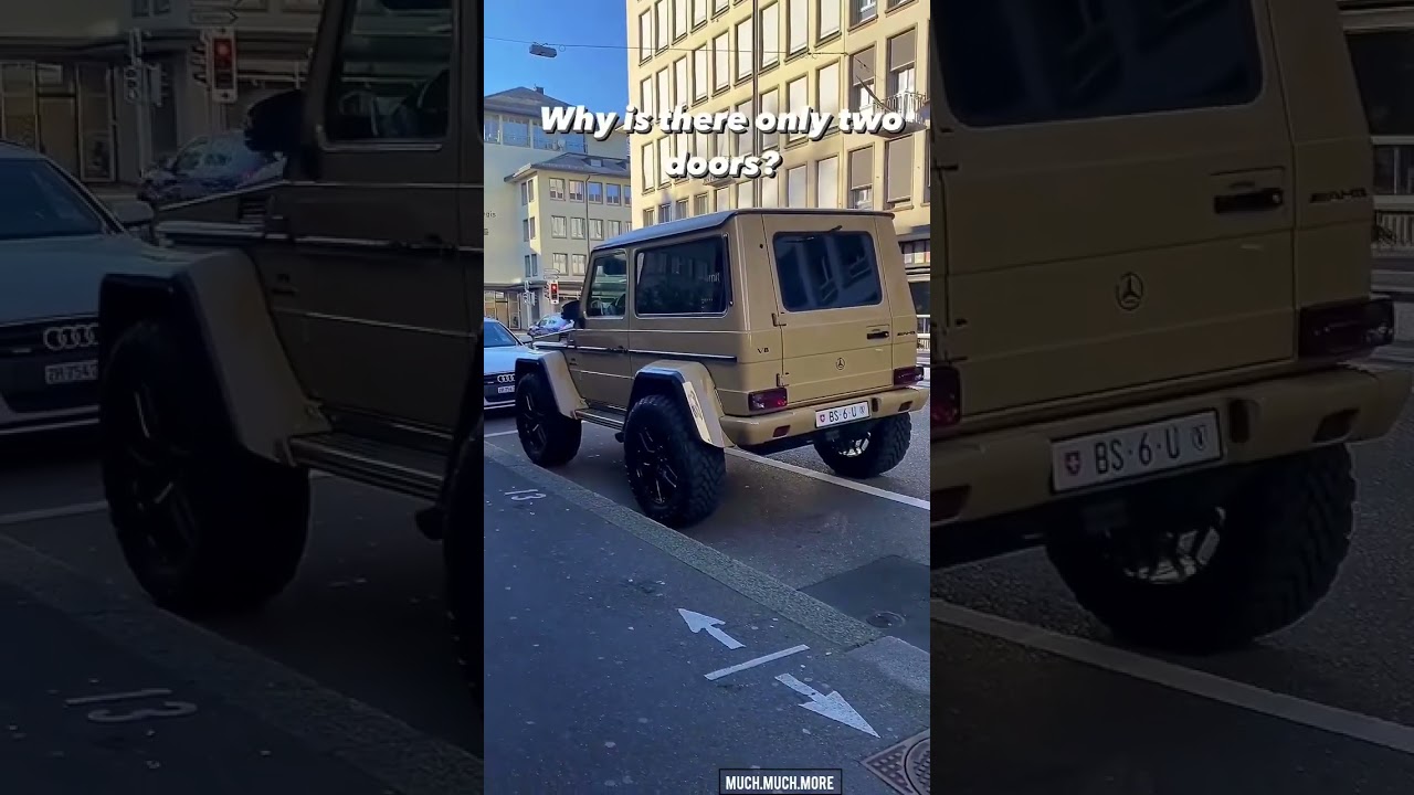 JUST NORMAL G63 WITH 2 DOORS!!! 😈😈😈 #brabus #amg #g63 #mercedes #gwagon #g63amg