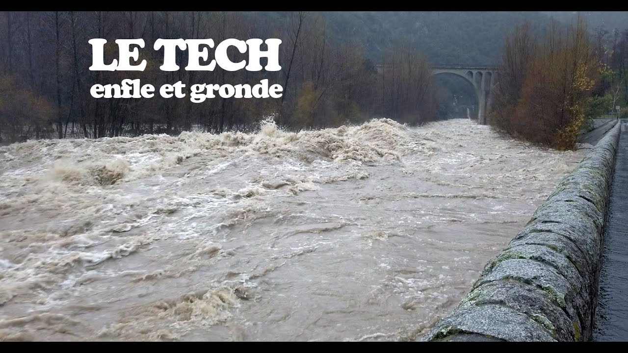 PYRENEES : Le Tech après la tempête Gloria
