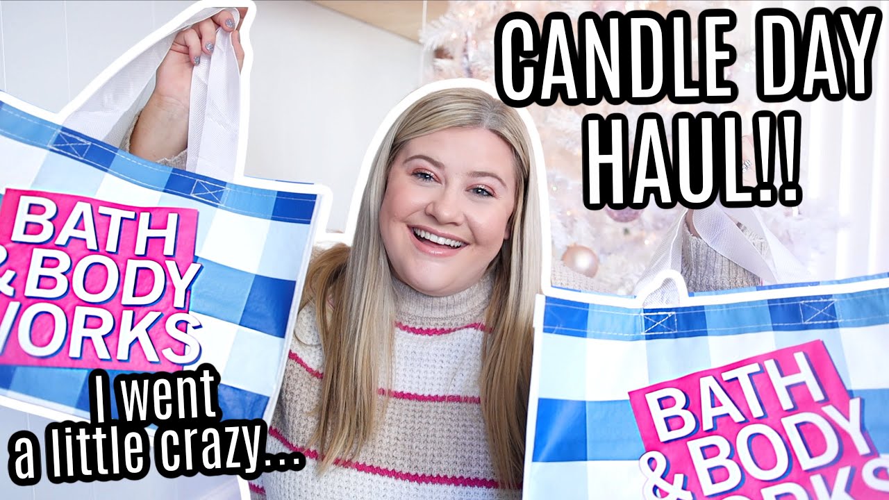 BATH & BODY WORKS CANDLE DAY 2020 HAUL!