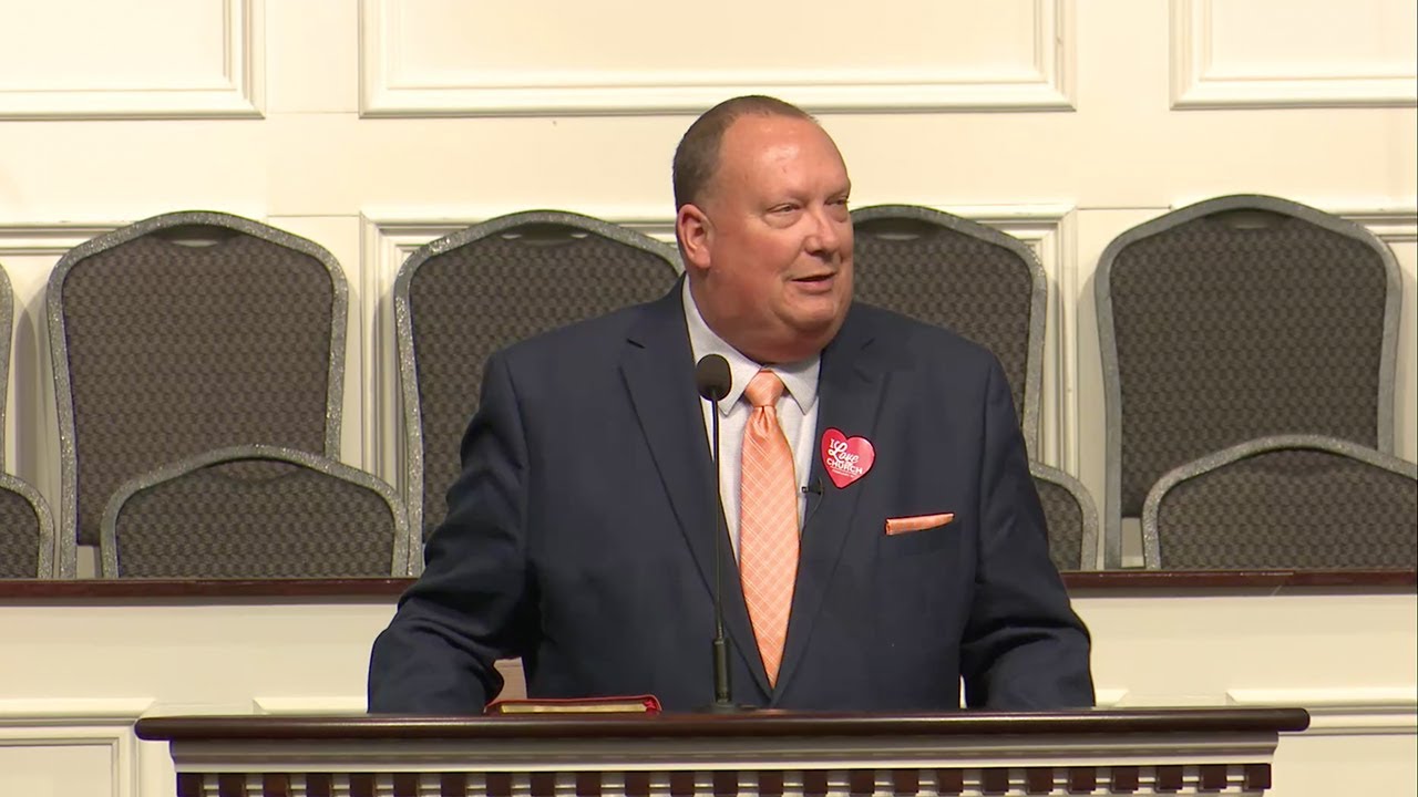 Bro. Jerry Whitlow preaching 