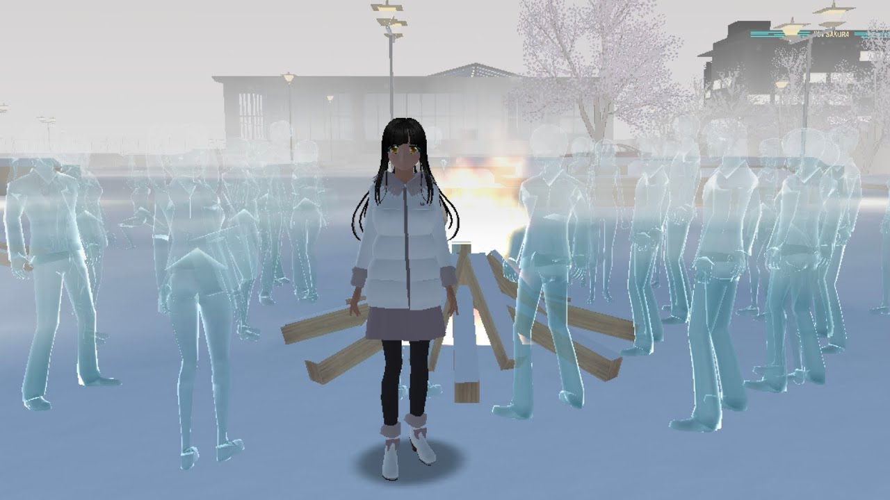 คนกลายเป็นน้ำแข็ง   #พี่ปอ #sakuraschoolsimulator #sakura #เมืองกลายเป็นน้ำแข็ง