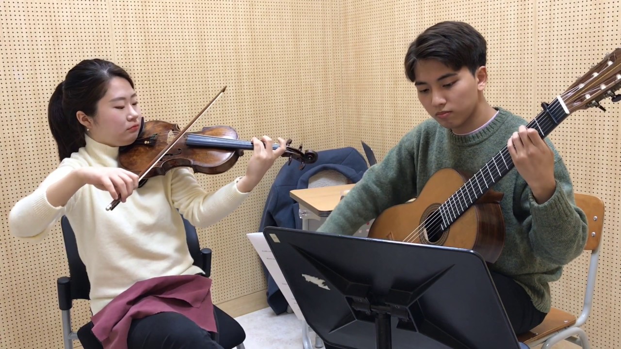 아이유-밤편지 (기타&바이올린 듀오)