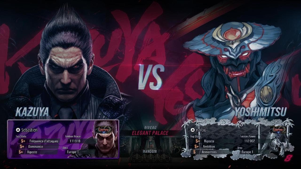 Kazuya vs yoshimitsu