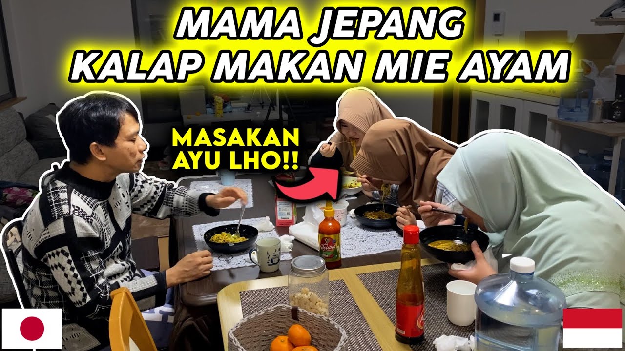 PASPOR ANAK BOLEH JEPANG TAPI SELERA TETAP INDONESIA! Gantiin Mama masak