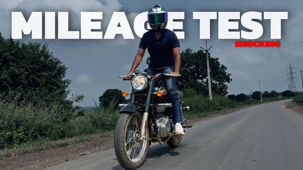 🔥 Royal Enfield Bullet 350 Mileage Test &ndash; The SHOCKING Truth!