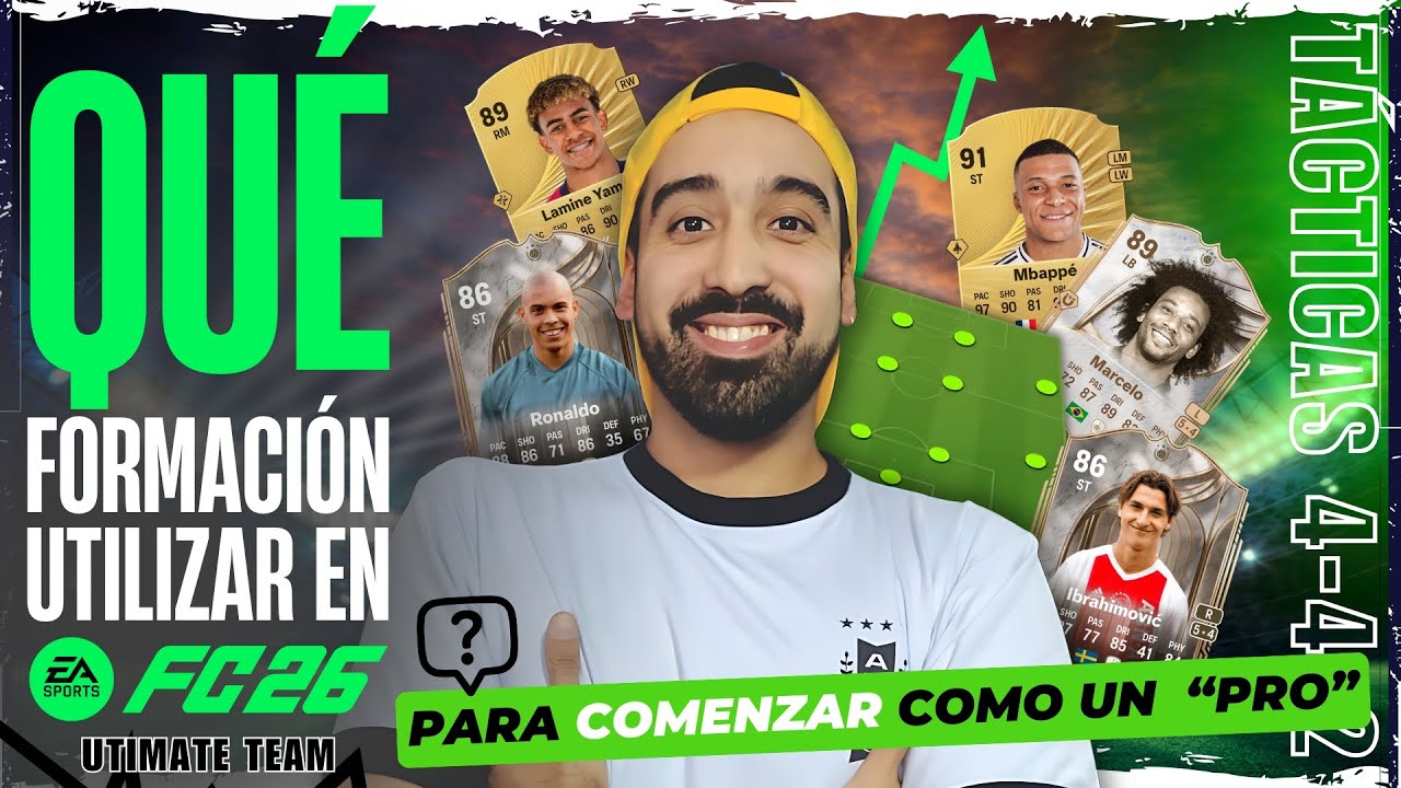 ✅ DEBES UTILIZAR LA FORMACI&Oacute;N META 4-4-2 PARA COMENZAR COMO UN PRO EN EA FC26