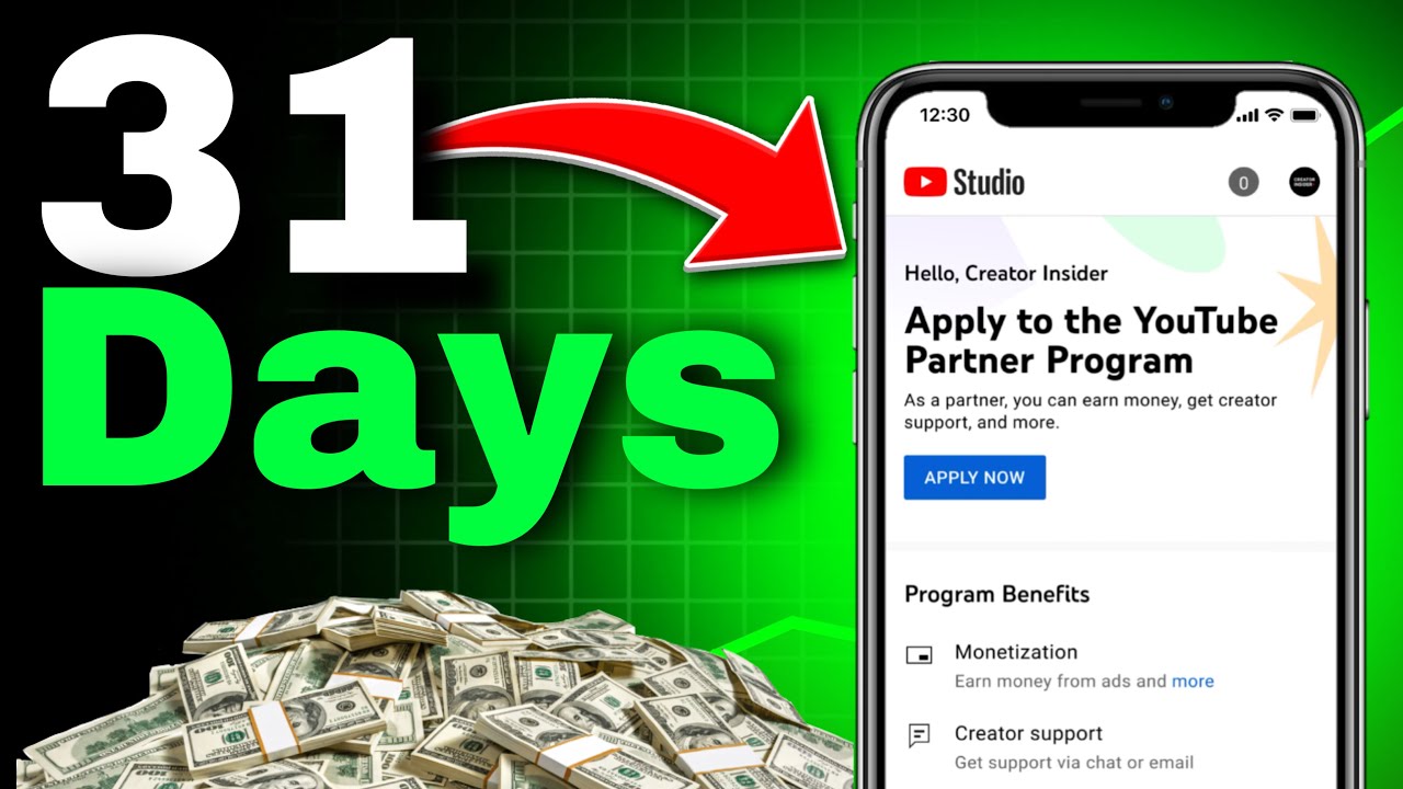 I MONETIZE My Channel in Just 31 Days ! 🤑