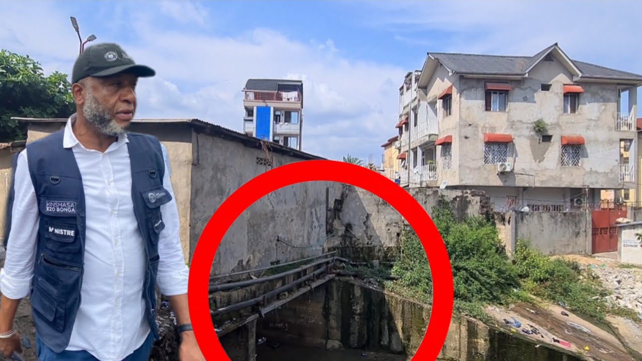 DÉMOLITION IMMINENTE D'UNE MAISON CONSTRUITE SUR LE LIT D'EAU À NGALIEMA/JOLI PARC APRÈS KIN MALEBO