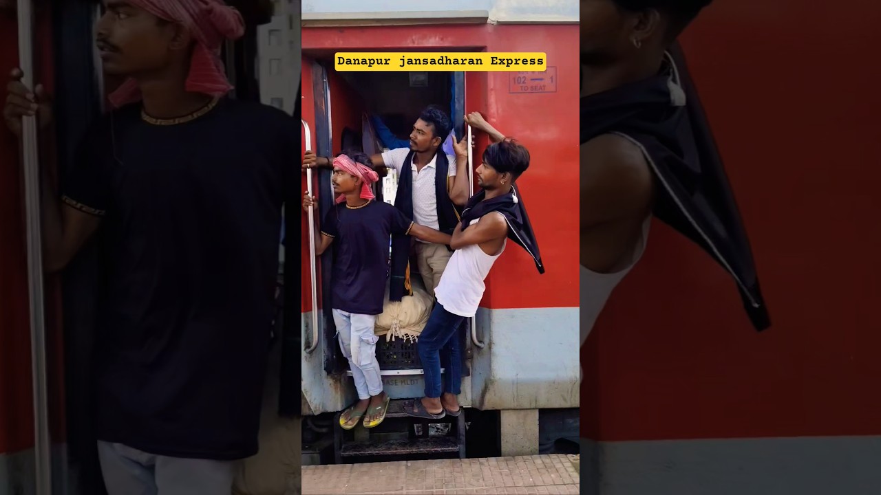 Danapur Jansadharan Express #train #indianrailways #railway #railwaycontent #railtrack #railvlogger
