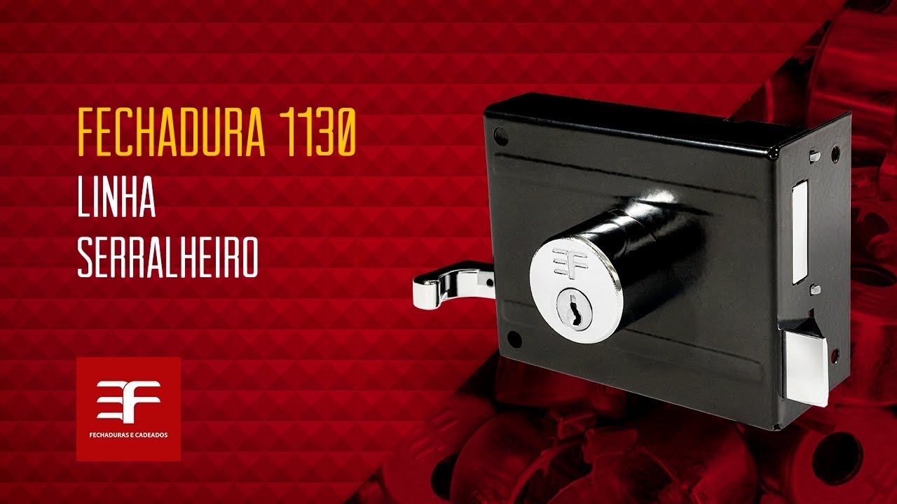 3F Fechaduras e Cadeados | Fechadura de Sobrepor 1130