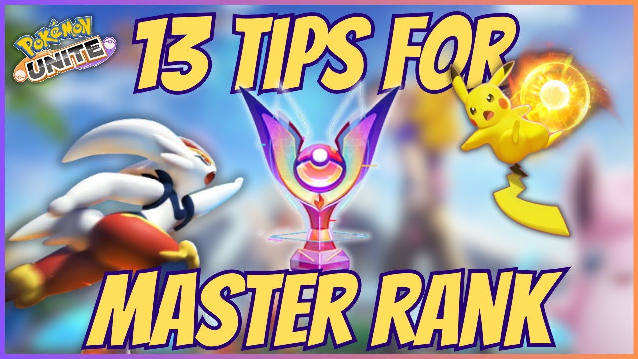 13 SIMPLE Tips to hit Master Rank in Pok&eacute;mon Unite