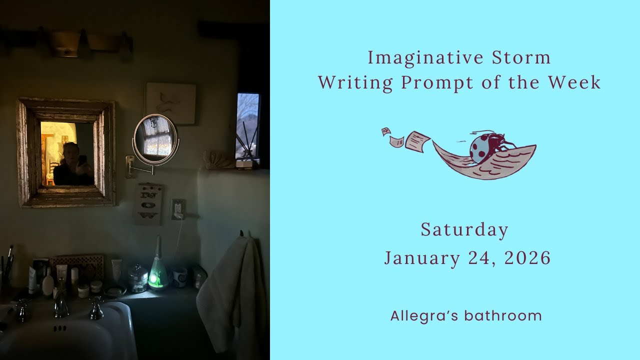 Writing Prompt of the Week, January 24, 2026: Allegra's bathroom