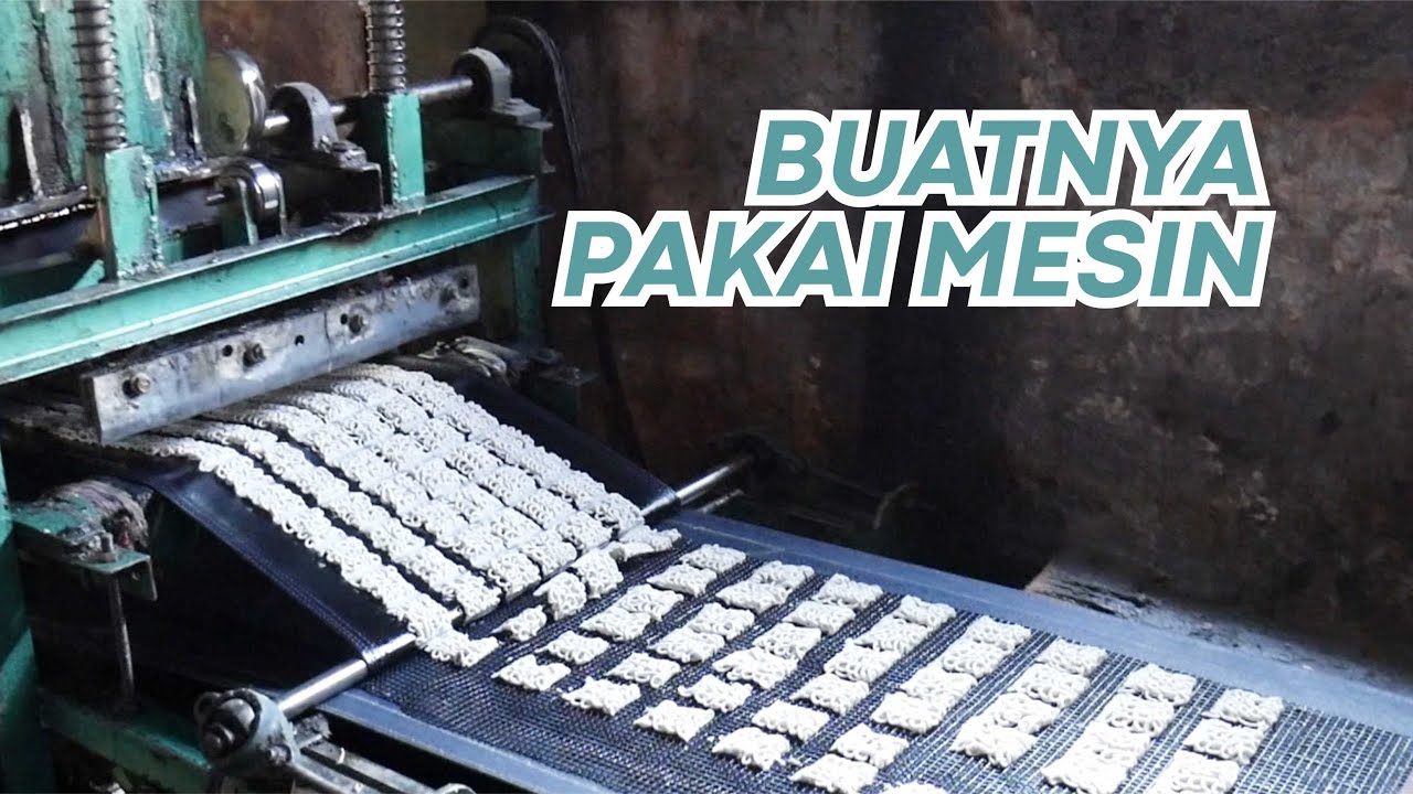 Yuk Lihat Proses Pembuatan Kerupuk Pakai Mesin di Kudus