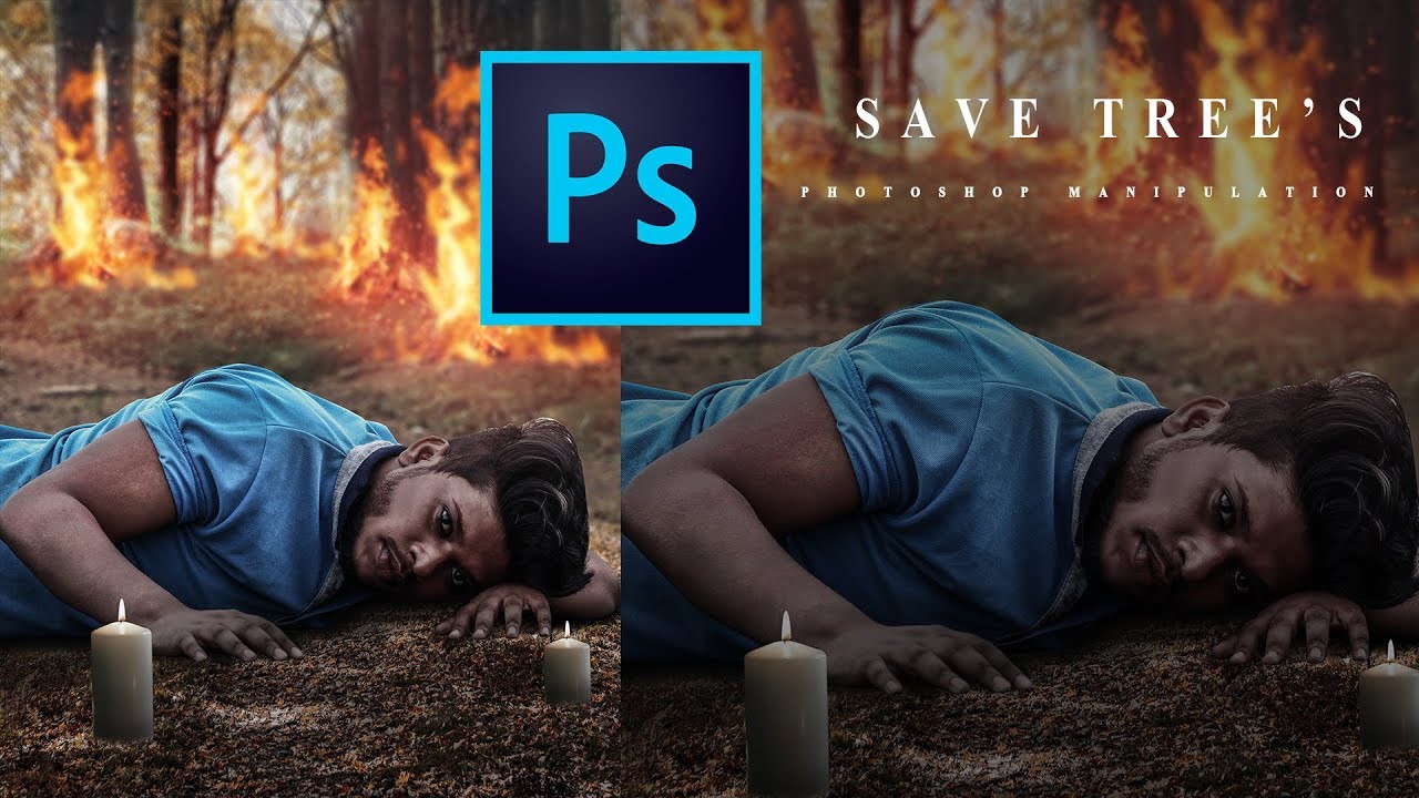 Save Tree | Photoshop Manipulation Tutorial | Sony Jackson