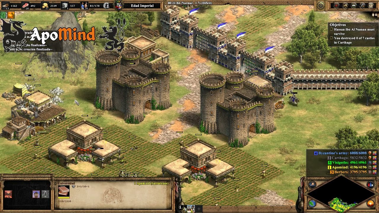 5. Emperor of Carthago: Arabian conquests by Catscientist282 - Age of Empires II: Definitive Edition