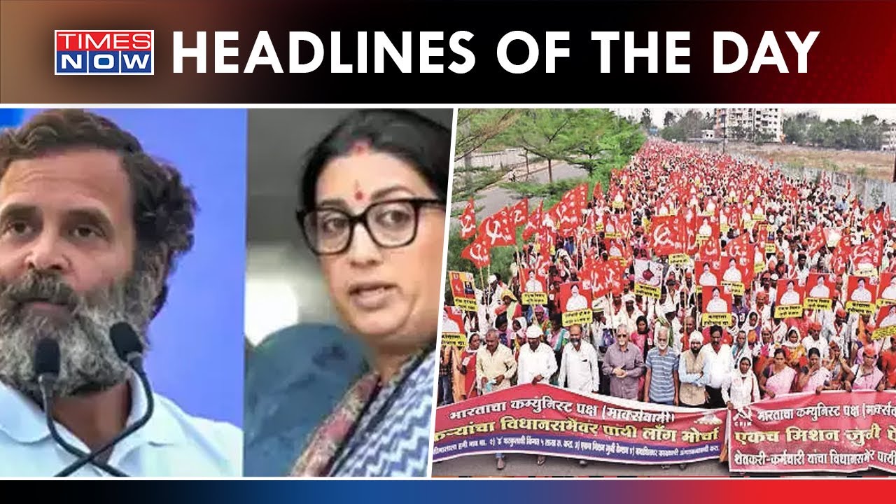 ED To Quiz K Kavitha Today | BJP Seeks RaGa's Apology | Maharashtra Farmers' Protest | Top Headlines