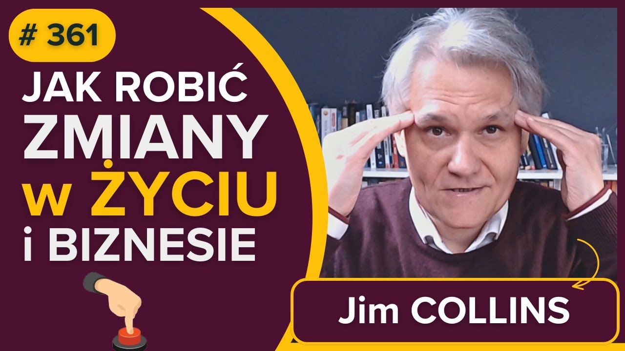 Jak wprowadzać zmiany w życiu i biznesie? - Jim COLLINS - Wizjonerskie organizacje   - audiobook PL