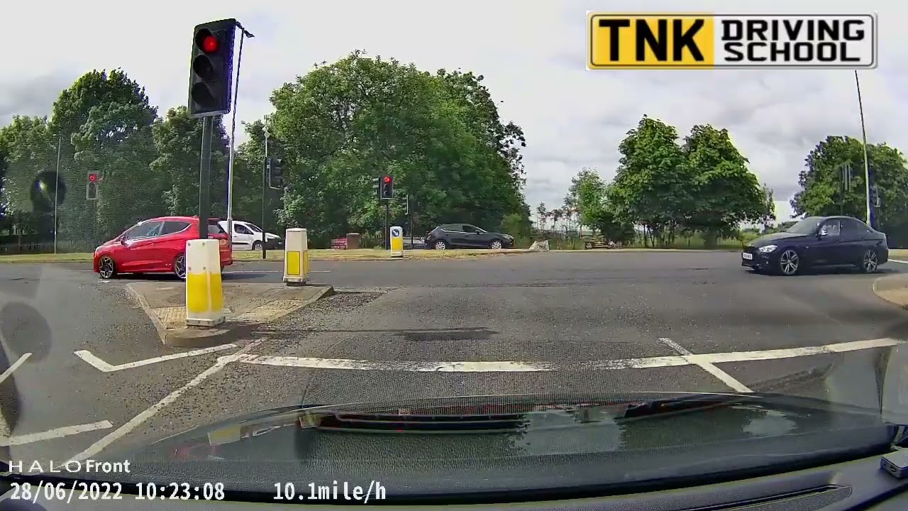 Real Wakefield Driving Test - 2 Serious Faults in 15mins. (No Audio)