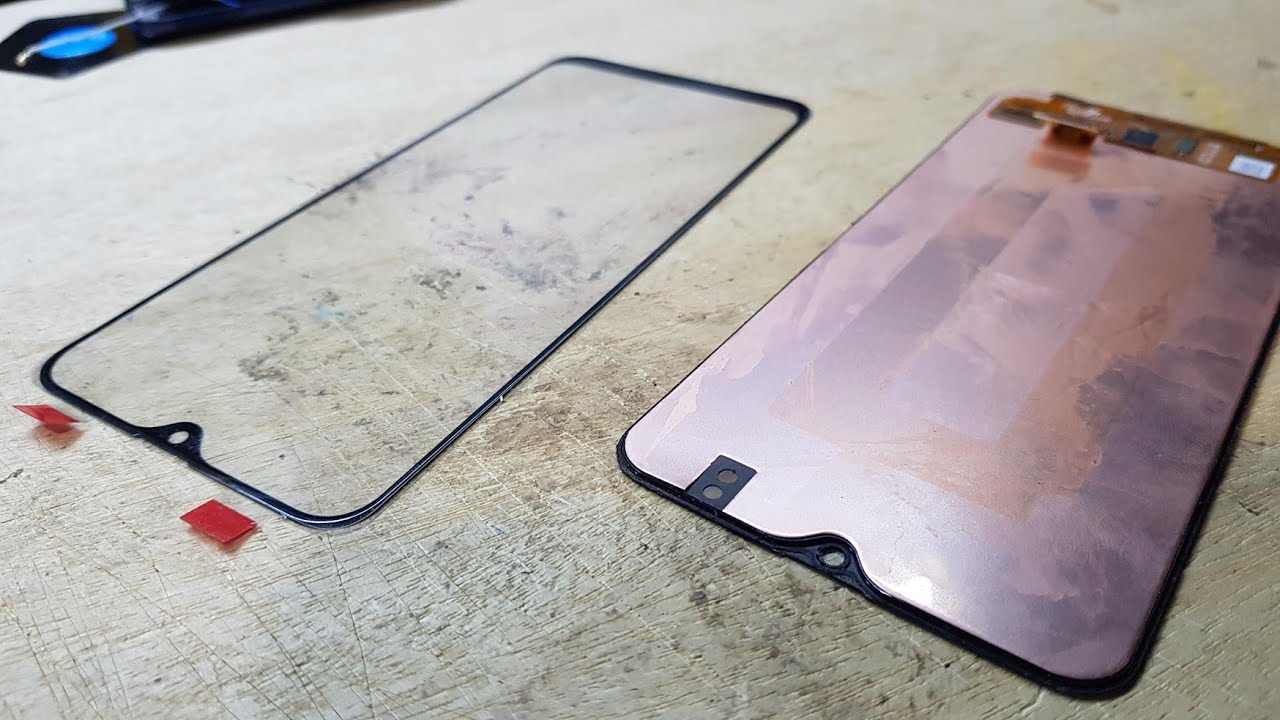 إصلاح زجاج حماية مكسور huawei y6 prime 2019 lcd replacement repair