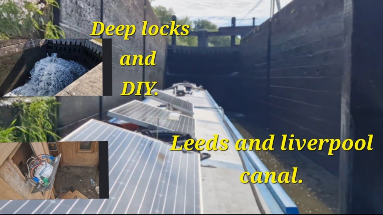 Going deep along the Leeds and Liverpool canal. Engine room makeover. My journey continues.#848