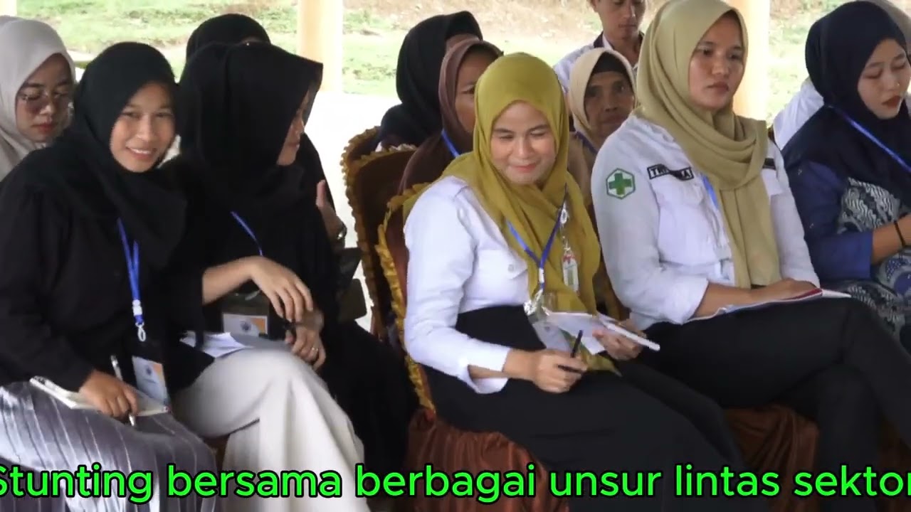kegiatan rumbug stunting Desa Simpang Tanjung Kecamatan Belimbing