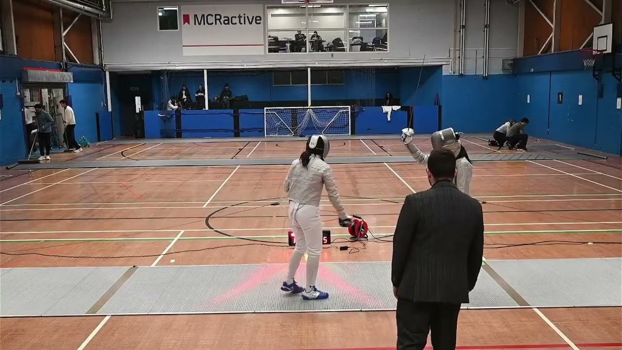 UoM Open 2026 | Women's Sabre | L2 Nadia Yazid vs Amber Mustapha