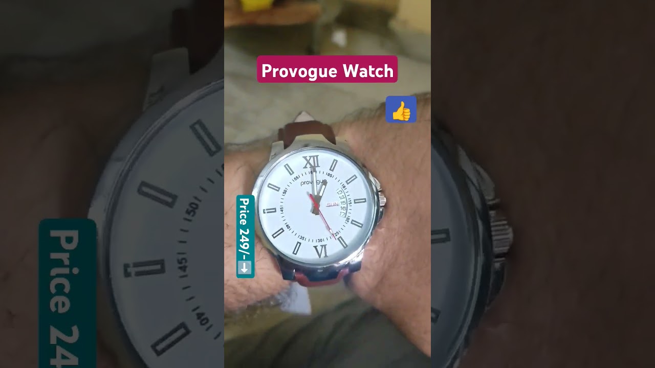 Provogue Analog Watch | Best Watch Under 500 | Best Gift for Men | Best Father's Day Gift #menswatch