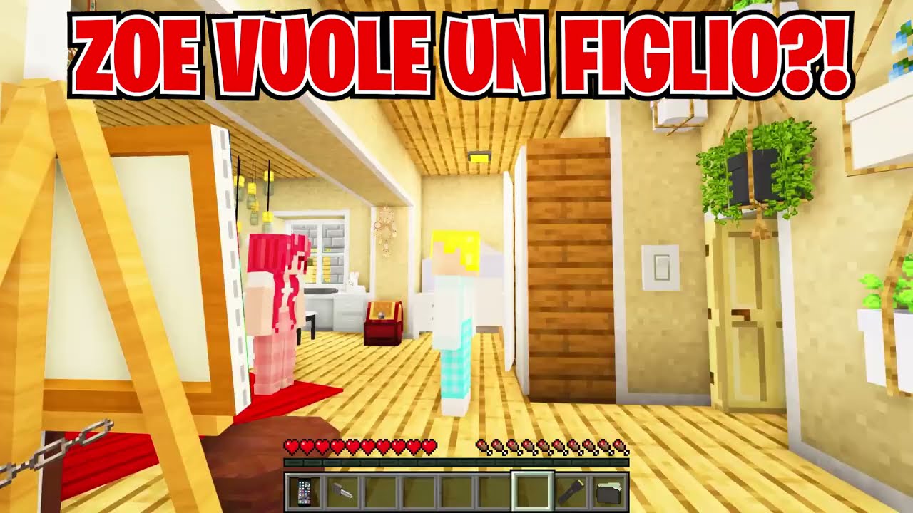 ZOE VUOLE FARE UN FIGLIO!! - Famiglia Di Minecraft #11