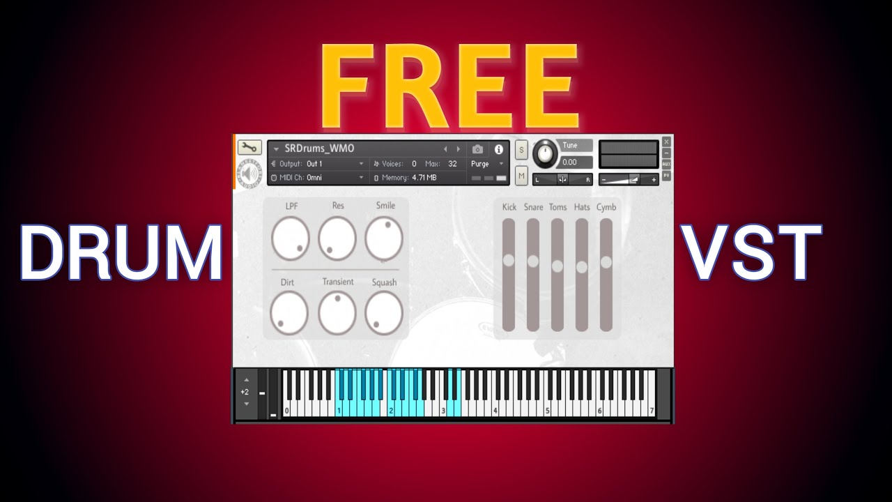 Free Drum VST 2025 – SRDrums Is a MUST Have for Producers!