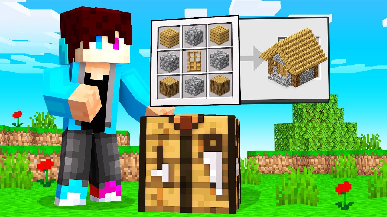 MINECRAFT Maar je Kan HUIZEN CRAFTEN!